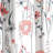 Clarissa Floral Floral Shower Curtain