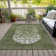Machine-Washable Stain Resistant Abstract Area Rug