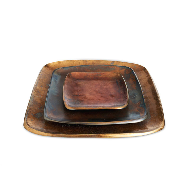 Eclipse Handmade Tray, Bronze