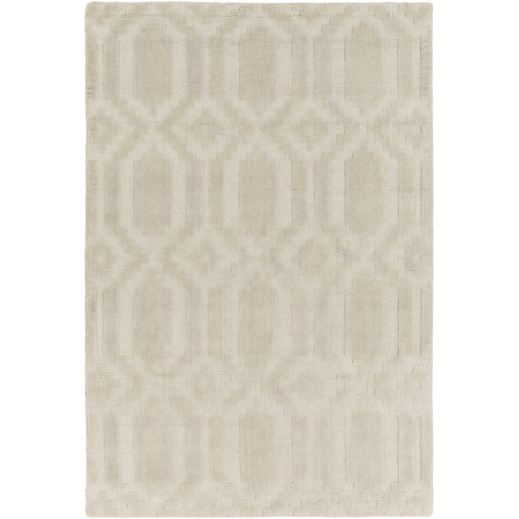 Brack Wool Geometric Indoor Rug