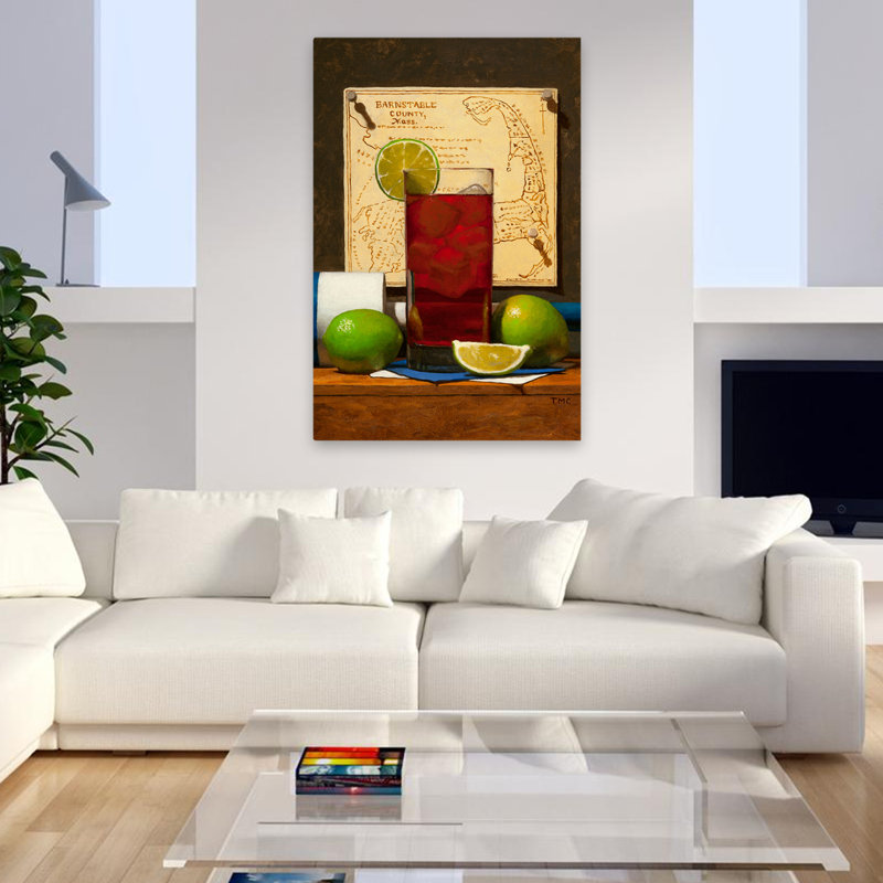 Cape Codder - Cuisine Cocktails Art, 48" H x 32" W