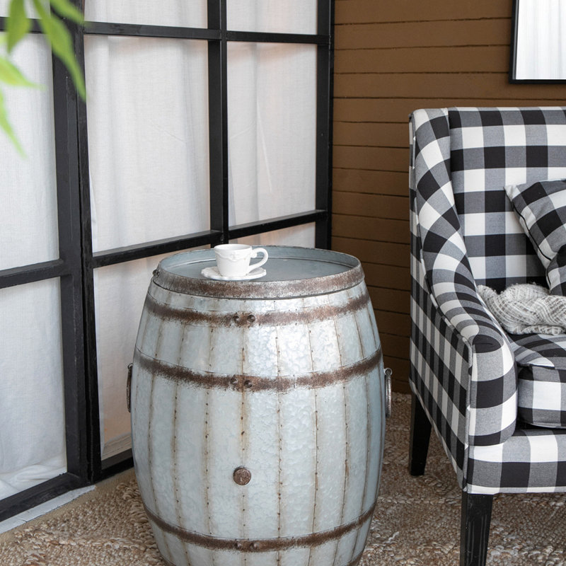 Drum Side Table