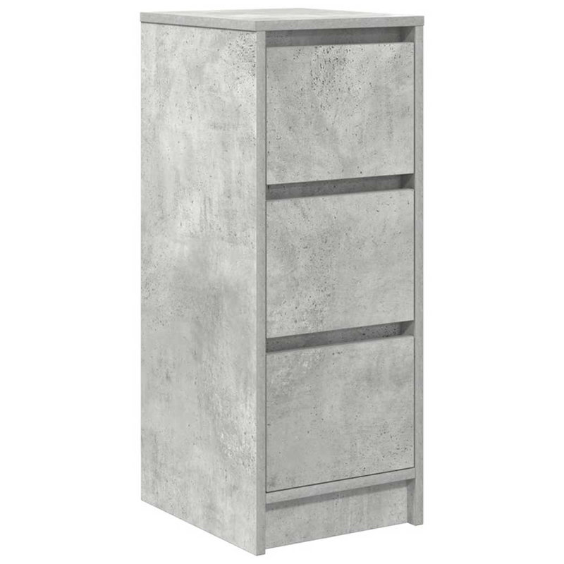Sideboard 29.5X34x76 Cm Engineered Wood, Concrete Grey