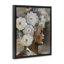 Femme avec coiffe florale, art mural sur toile flottante par Carol Robinson