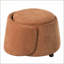 Fauteuil orange pour animaux avec coin caché, tabouret convertible, rangement et capacité de charge de 220 lb-131279298