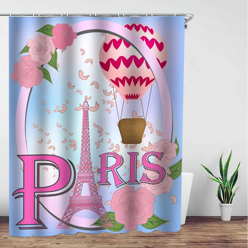 Rideau de douche Paris Eiffel Tower
