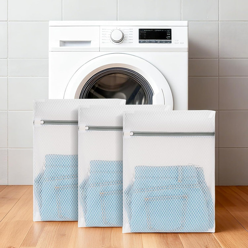 Sacs à linge en filet pour délicats - Sacs de lavage en filet Honeycomb