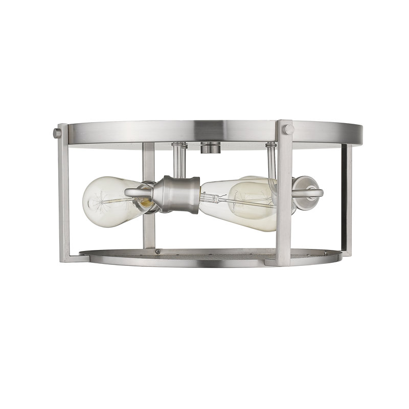 Vigue Flush Mount, Brushed Nickel