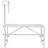 Goat & Sheep Stand, 23 inch Livestock Stand, Metal Livestock Milking and Shearing Stand 21" to 33" Adjustable Height, with Headpiece and Nose Loop, 500lbs Loading Weight-114816184