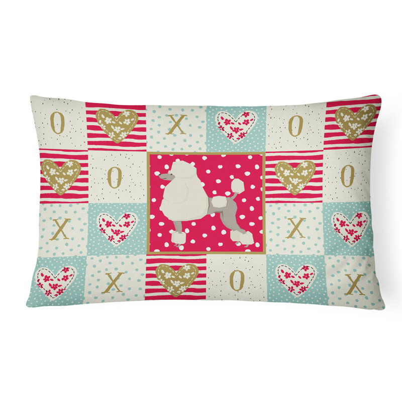  Coussin extérieur rembourré Poodle Love