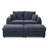 Loveseat with Ottomans-1743853033