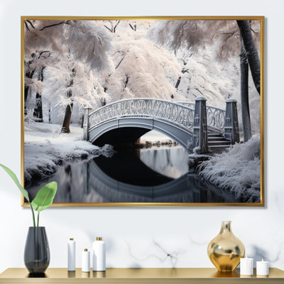 " White Bridge In Winter II "