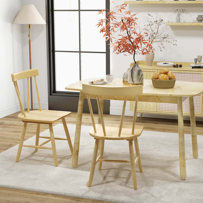 Cedrina 17.5'' H Solid Wood Side Chair