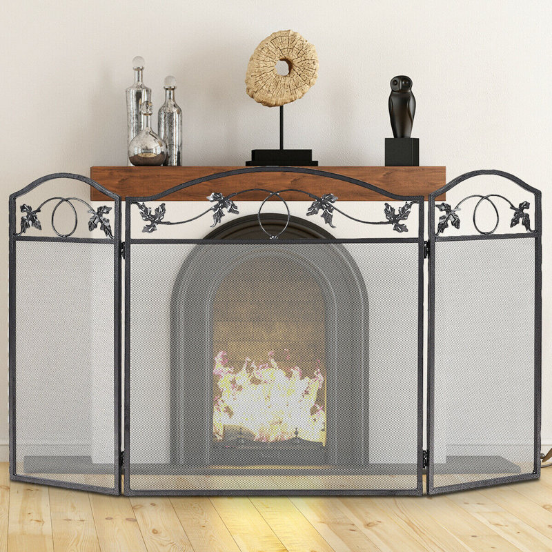 Larocca Iron Fireplace Screen