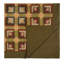 Tea Cabin Country Rustic Cotton Patchwork Quilt-20280621