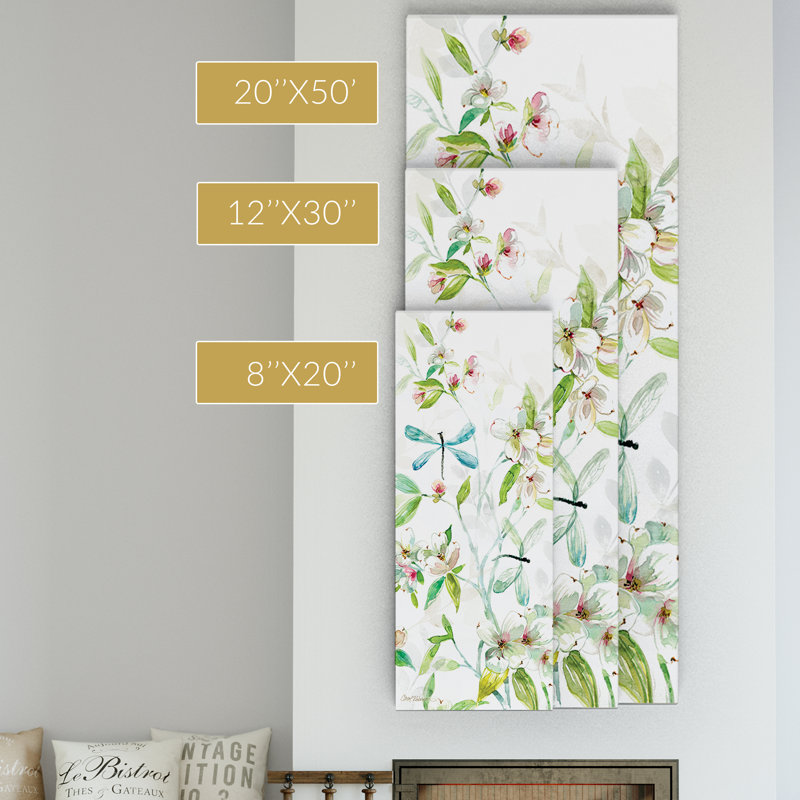 Impression sur toile tendue, H 8 po x l 20 po x P 1,5 po