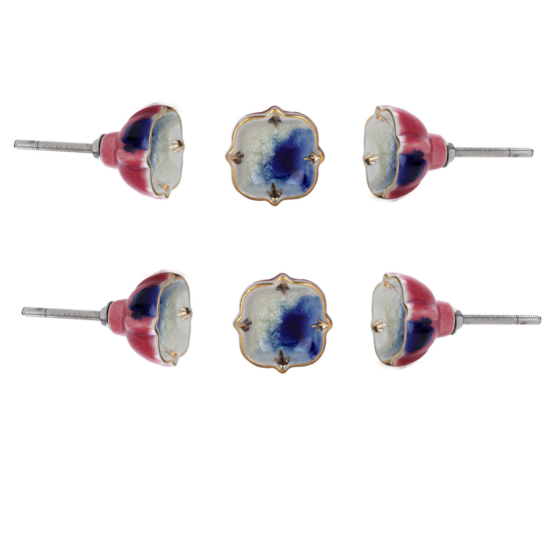 Blue Bell 1.5" Length Novelty Knob Multipack (Set of 6) Perilla Home