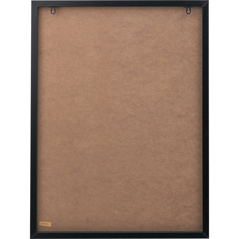Natural And Black Canvas - Single Picture Frame Print on Canvas