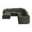 U-shaped Corner Modular Sectional Upholstered Storage Cloud Couch-1555775011-1555775009