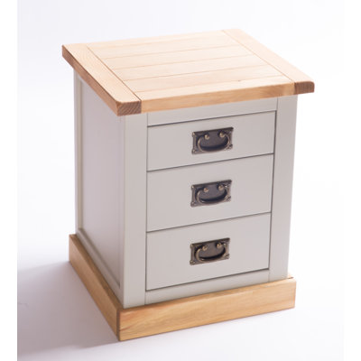 Calliope 45cm W Plywood / Laminate Board Bedside Table