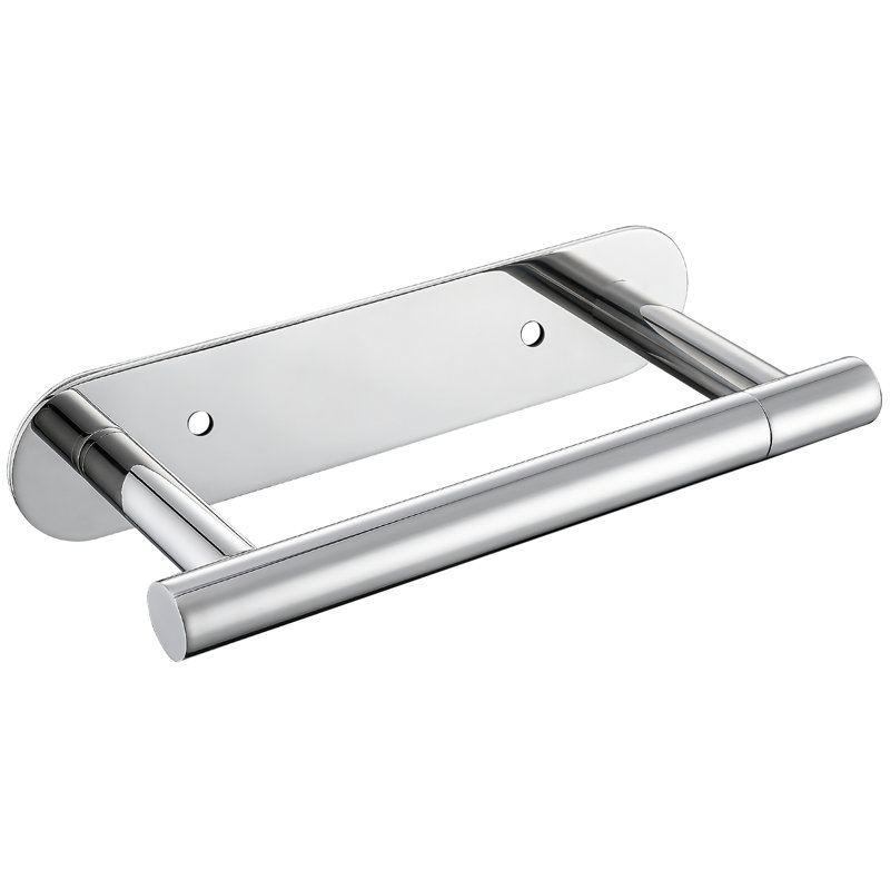 Wall Mounted Toilet Paper Holder, Polished Chrome
