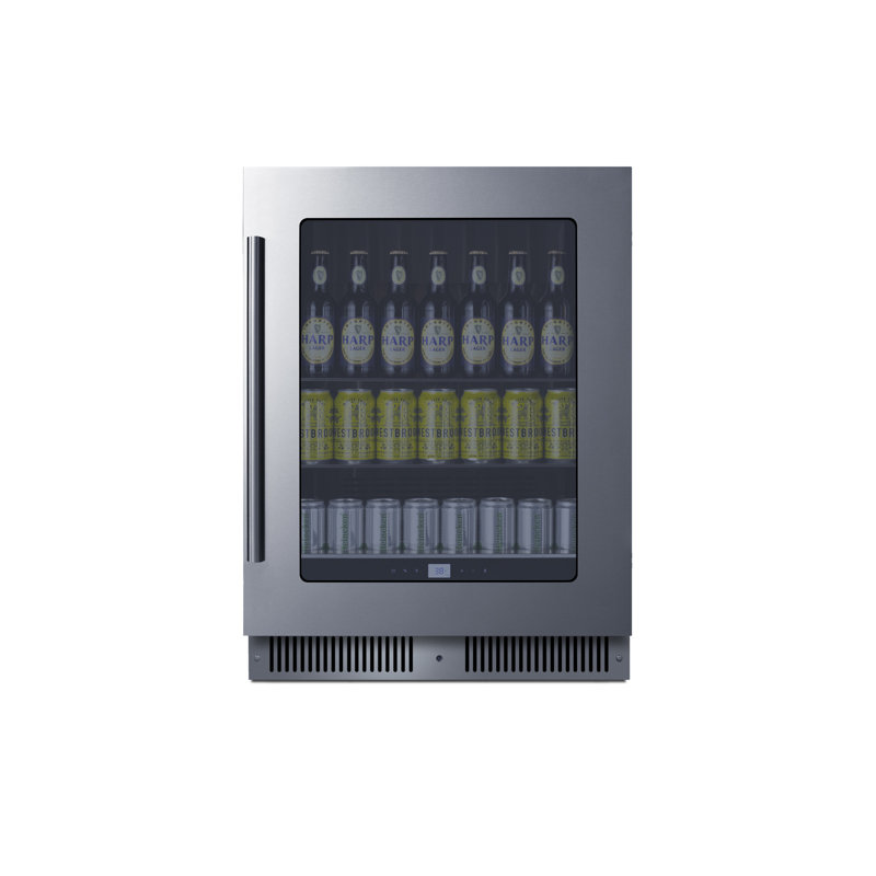 Summit Appliance 24" Wide Built-In Beverage Center, Right Handed