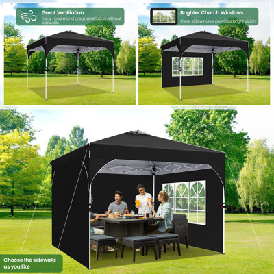 10 x 10 tentes escamotables pour les fêtes