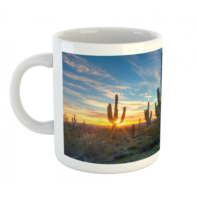 Grande tasse à café saguaro
