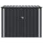 Boîte de rangement pour le jardin vidaXL - noir - 59,65 x 32,28 x 43,50 po