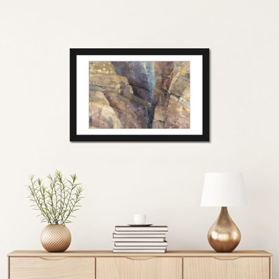 «Canyon II» par Albena Hristova - reproduction d'art sur toile tendue