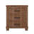 Rustic Three Drawer Reclaimed Solid Wood Farmhouse Nightstand Set Of Two