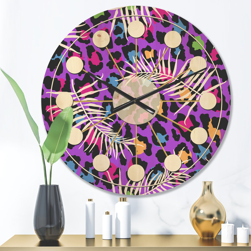 Horloge murale Leopard, Moyenne