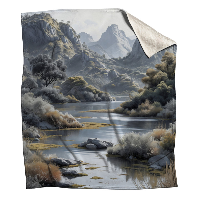 Couvertures Mountain Mountain, L 50 po x H 60 po