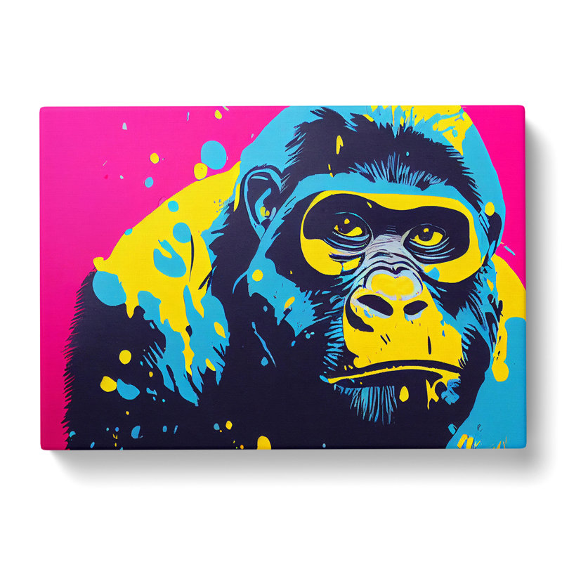 Gorilla Splash Vol.5 Abstract - Wrapped Canvas, 40cm H x 60cm W x 3cm D