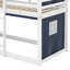 Lit simple superposé en bois avec tente-776809680-776809682