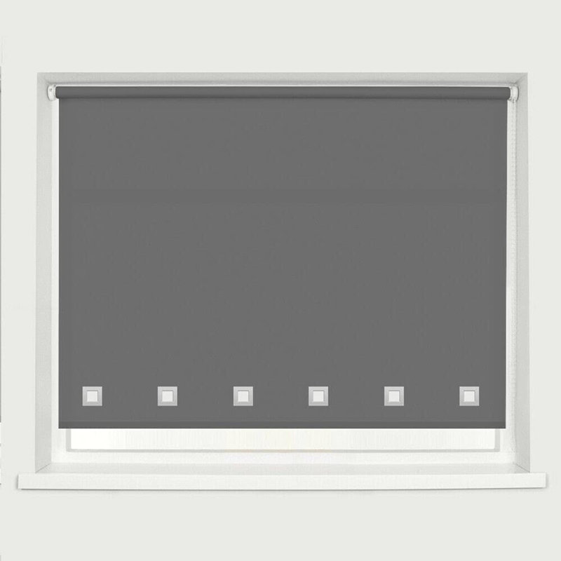 Semi Sheer, Dark Grey, 165 cm L x 240 cm W