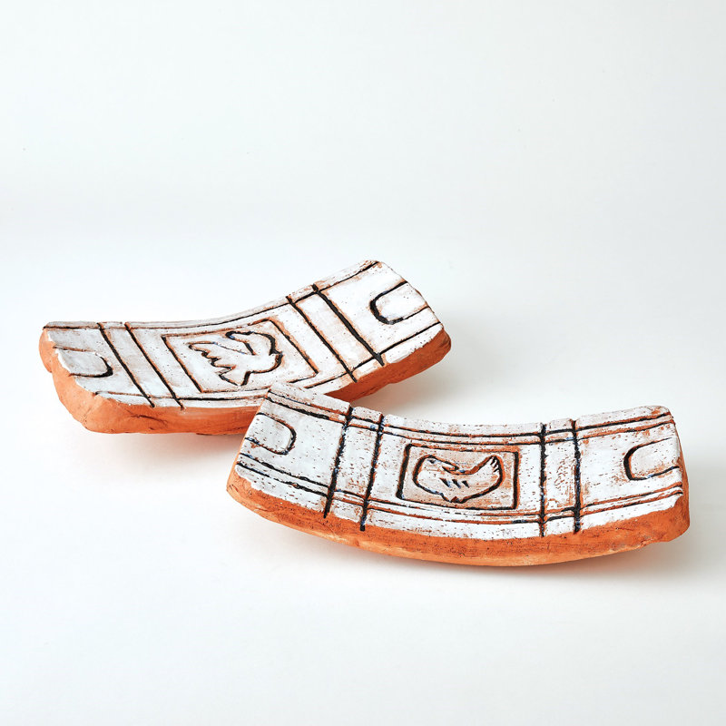 Handmade Stoneware Decorative Plate