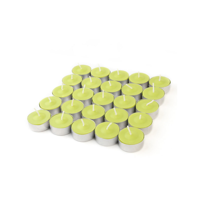 Bougie parfumée Citronella, Vert, Ensemble de 100