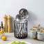 Metal Round Utensil Crock