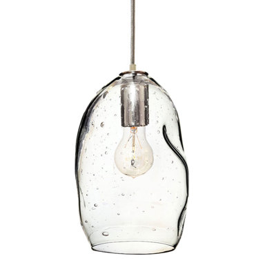 Luminaire suspendu géométrique simple à 1 lumière Bubble