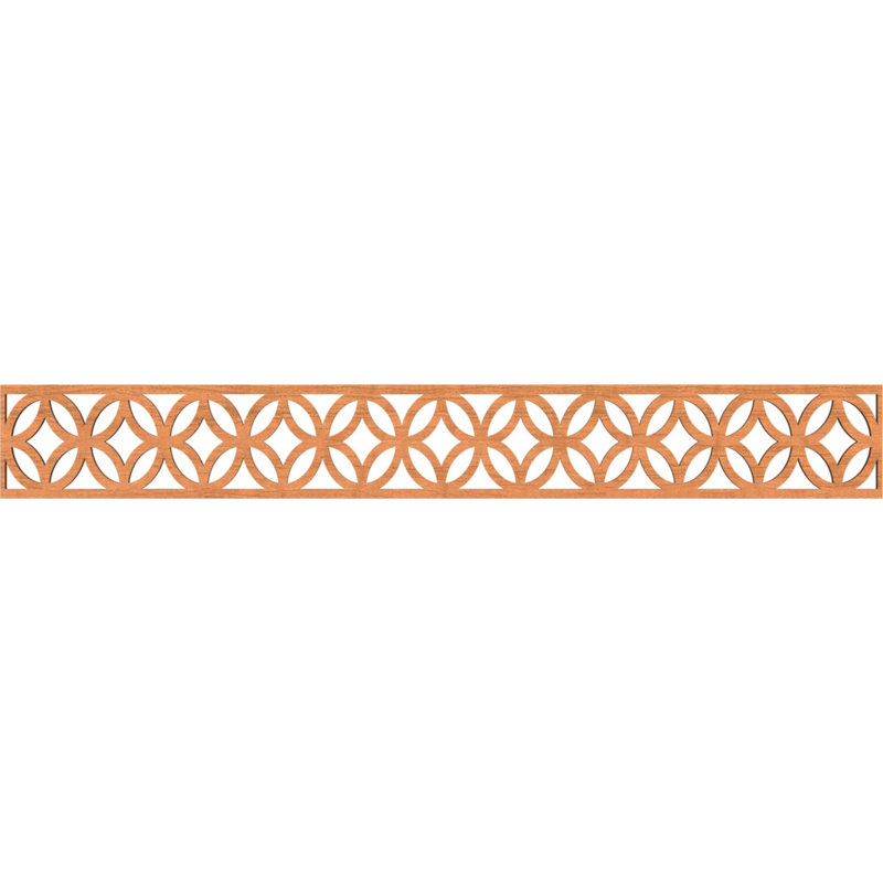 Moulure Crosby, Cerisier, H 6 po x l 46,5 po x P 0,25 po