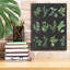 «Herbhart On Black» par Chris Paschke, art mural sur toile-1016440727