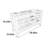 Glass display center island table-113593939