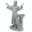 Statue de jardin bénédiction de Saint François