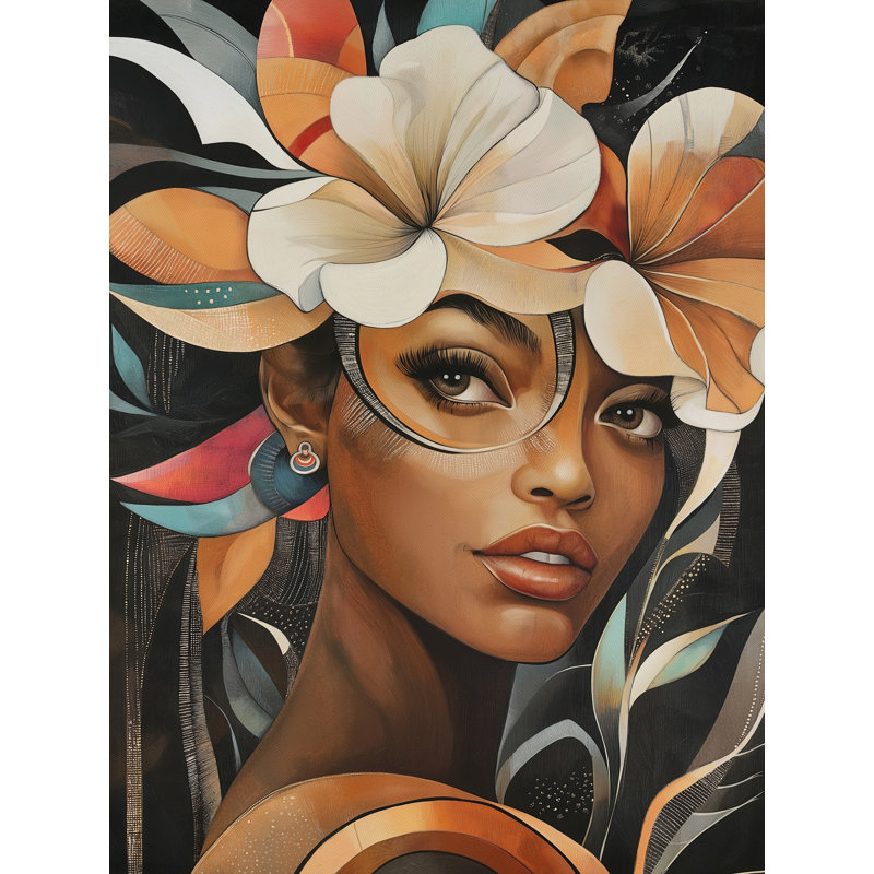 Teeanna MultiCultural I by Steve Hunziker - Wrapped Canvas Print, 46 cm H x 30 cm W