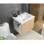 Compartiment de rangement pour meuble-lavabo mural avec lavabo pour salle de bain Goodyo