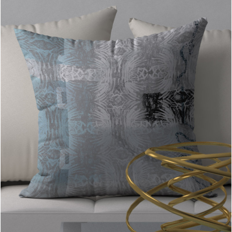 Geometric Reversible Throw Pillow, 20" x 20"