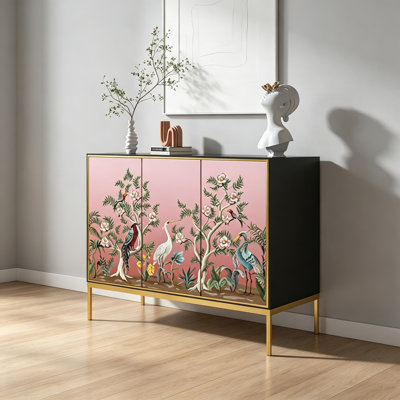 Chinese Style Solid Wood Storage Cabinet