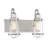 Antoney 2-Light Dimmable Vanity Light in Satin Nickel/Polished Nickel Accents-518097586-518097585-455750792