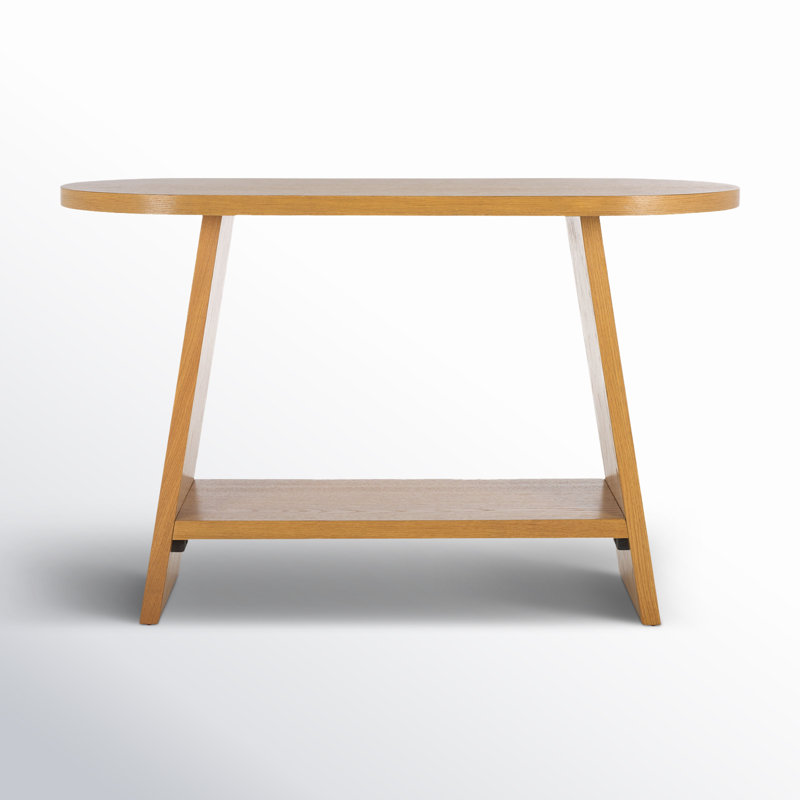 Mattelynn Wood Console Table, Natural